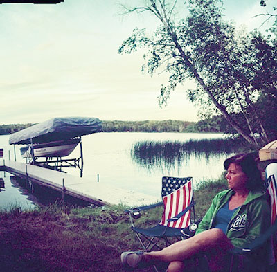 Susan at the Lake